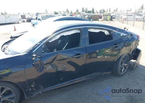 2019 Honda Civic Sport из США, поврежденный, VIN 2HGFC2F82KH557471